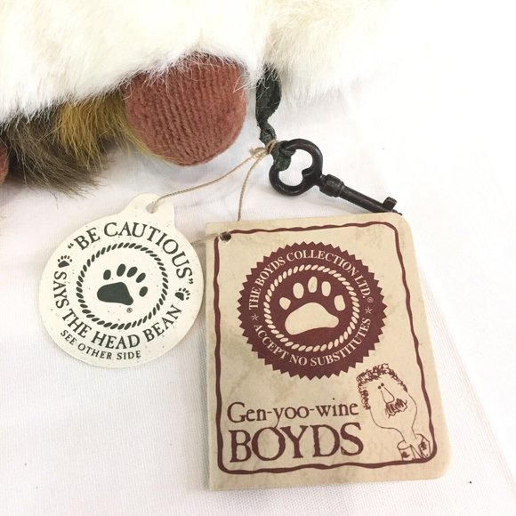 New Boyds Bear GEORGE Plush 7" Guinea Pig w Key 55215 Realistic Stuffed Animal - Picture 6 of 10